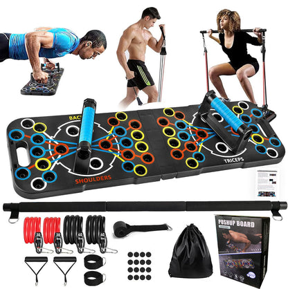 54-Hole Push-Up Board Multi-functional Home Fitness Equipment